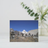 Mount Everest 9 Briefkaart (Staand voorkant)