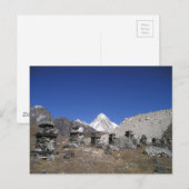 Mount Everest 9 Briefkaart (Voorkant / Achterkant)