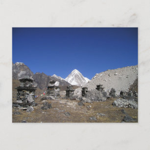 Mount Everest 9 Briefkaart