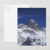 Mount Everest Briefkaart (Voorkant / Achterkant)
