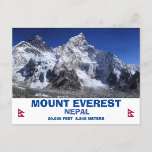 Mount Everest Briefkaart