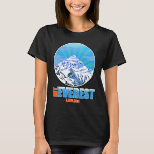 Mount Everest Cool klimmen en wandelen T-shirt