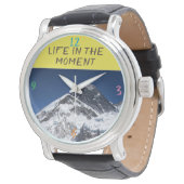 Mount Everest Klok Horloge (Gekanteld)