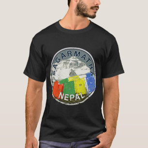Mount Everest Nepal Sagarmatha  klimmen T-shirt