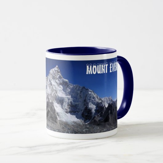 Mount Everest Panoramic Coffee Mok (Voorkant rechts)