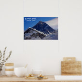 Mount Everest Poster (Keuken)