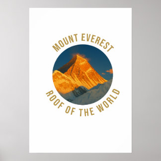 Mount Everest Sagarmatha Poster
