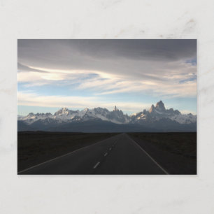 Mount Fitz Roy en Andes Range Briefkaart