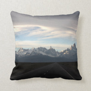 Mount Fitz Roy en Andes Range Kussen