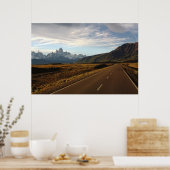 Mount Fitz Roy en Mount Cerro Torre Poster (Keuken)