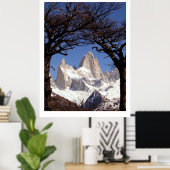 Mount Fitz Roy Patagonia Poster (Thuiskantoor)
