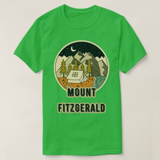 Mount Fitzgerald T-shirt (Design voorkant)