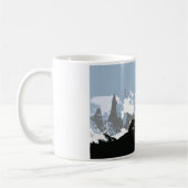 Mount Fitzroy Mountain, Patagonia, Argentinië Koffiemok (Links)