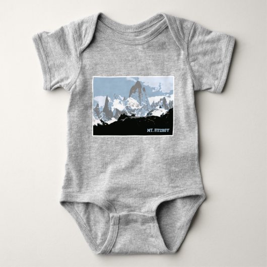 Mount Fitzroy Mountain, Patagonia, Argentinië Romper (Voorkant)