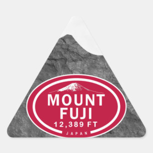 Mount Fuji 12,389 FT Stickers