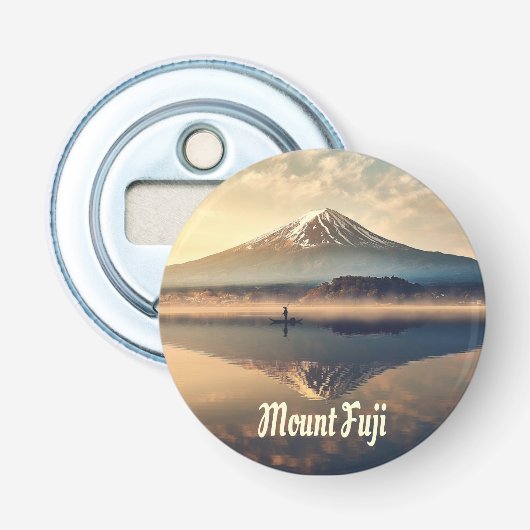 Mount Fuji Button Flesopener (Voorkant)