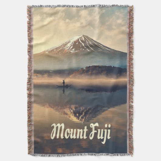 Mount Fuji Deken (Voorkant Verticaal)