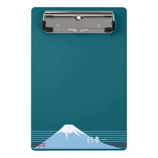 Mount Fuji Design Nippon1 Mini Klembord (Voorkant)