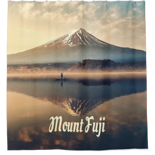 Mount Fuji Douchegordijn (Voorkant)