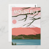 Mount Fuji Japan  Briefkaart (Voorkant / Achterkant)