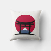 Mount Fuji - Japan Kussen (Achterkant)