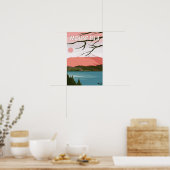 Mount Fuji Japan  Poster (Keuken)