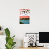 Mount Fuji Japan  Poster (Thuiskantoor)