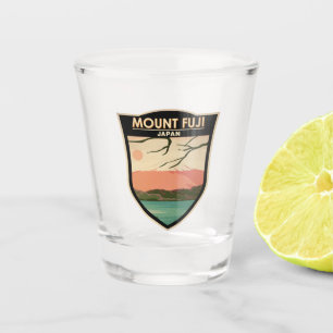 Mount Fuji Japan  Shot Glas