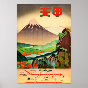 Mount Fuji Japans Poster