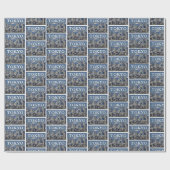 Mount Fuji | Shinjuku District Skyline Tokio Japan Cadeaupapier (Vlak)