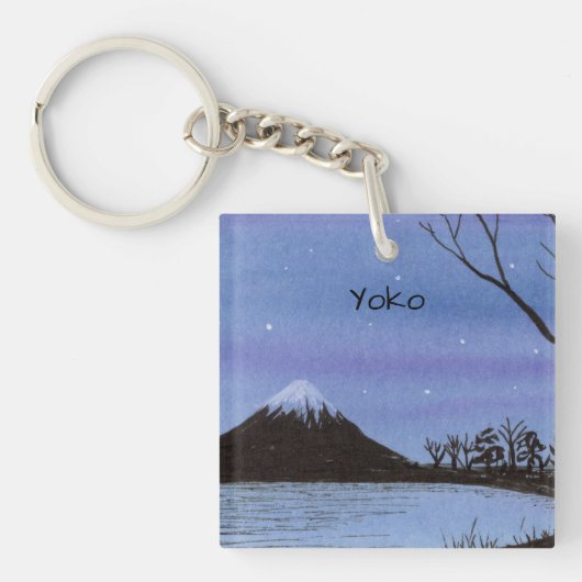 Mount Fuji Sleutelhanger (Voorkant)