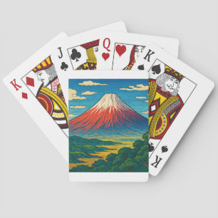 Mount Fuji speelkaarten