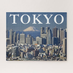 Mount Fuji   stadsprofiel van Shinjuku district To Legpuzzel