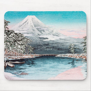 Mount Fuji uit Tagonoura, Snow Hiroaki Takahashi Muismat