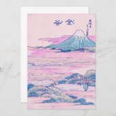 Mount Fuji Ukiyo-e Japanse  Kunst Bedankkaart (Voorkant / Achterkant)