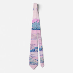 Mount Fuji Ukiyo-e Japanse  Kunst Stropdas