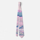 Mount Fuji Ukiyo-e Japanse  Kunst Stropdas (Achterkant)