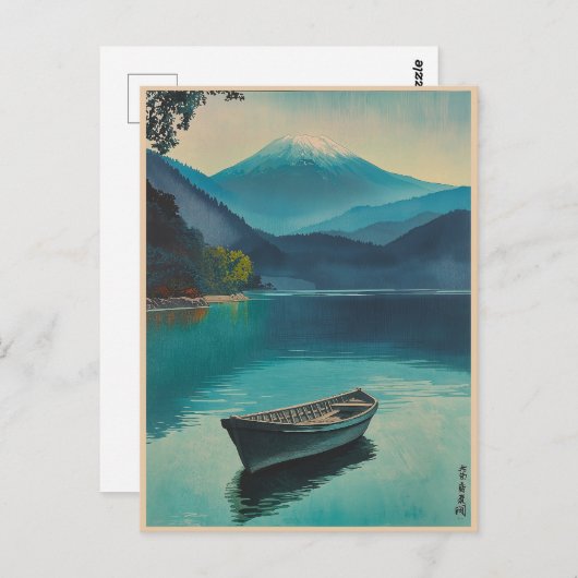 Mount Fuji van Lake Yamanaka Briefkaart (Voorkant / Achterkant)