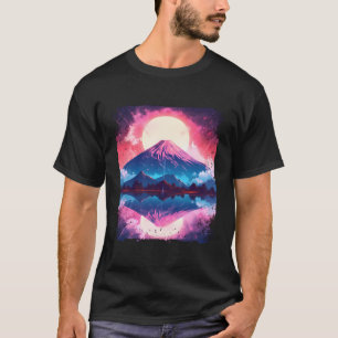 Mount Fuji Vaporwave Esthetische Japan Japanse Zuc T-shirt