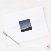 Mount Fuji Vierkante Sticker (Envelop)