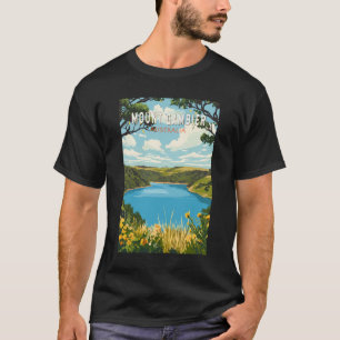 Mount Gambier Australië Travel Art Vintage T-shirt
