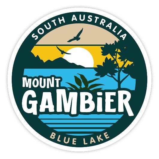 Mount Gambier, Sticker van Zuid-Australië