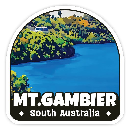 Mount Gambier, Sticker van Zuid-Australië