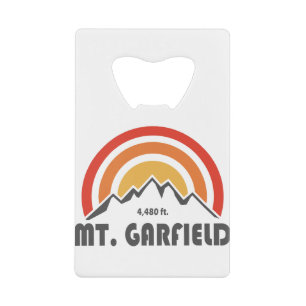 Mount Garfield New Hampshire Kredietkaart Flessenopener