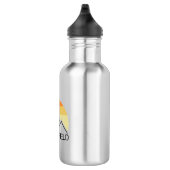 Mount Garfield New Hampshire Retro Waterfles (Rechts)