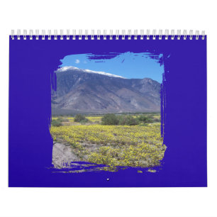 Mount Grant, Nevada Foto's in Brush Stroke Opeing Kalender