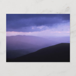 Mount Greylock Evening Storm Berkshires Briefkaart