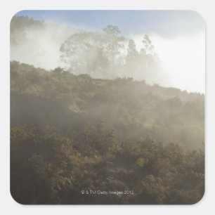 Mount Haleakala, Maui, Hawaï, Verenigde Staten Vierkante Sticker