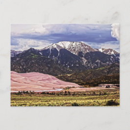Mount Herard en Great Sand Dunes Briefkaart