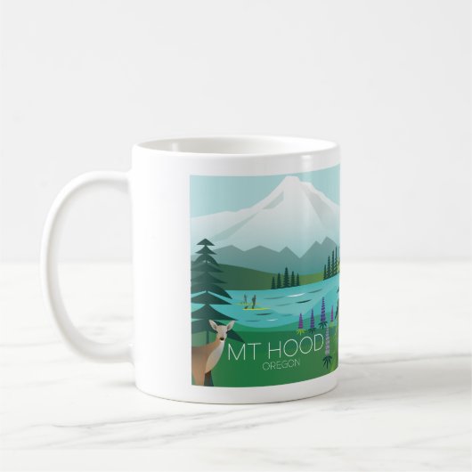 Mount Hood 11oz of 15oz Mok (Links)